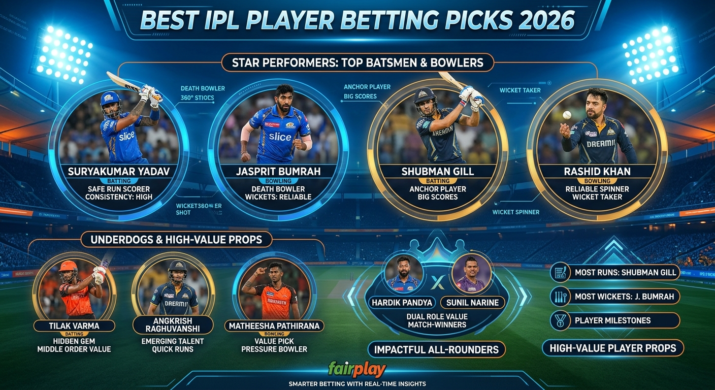 Top IPL Betting Markets 2026