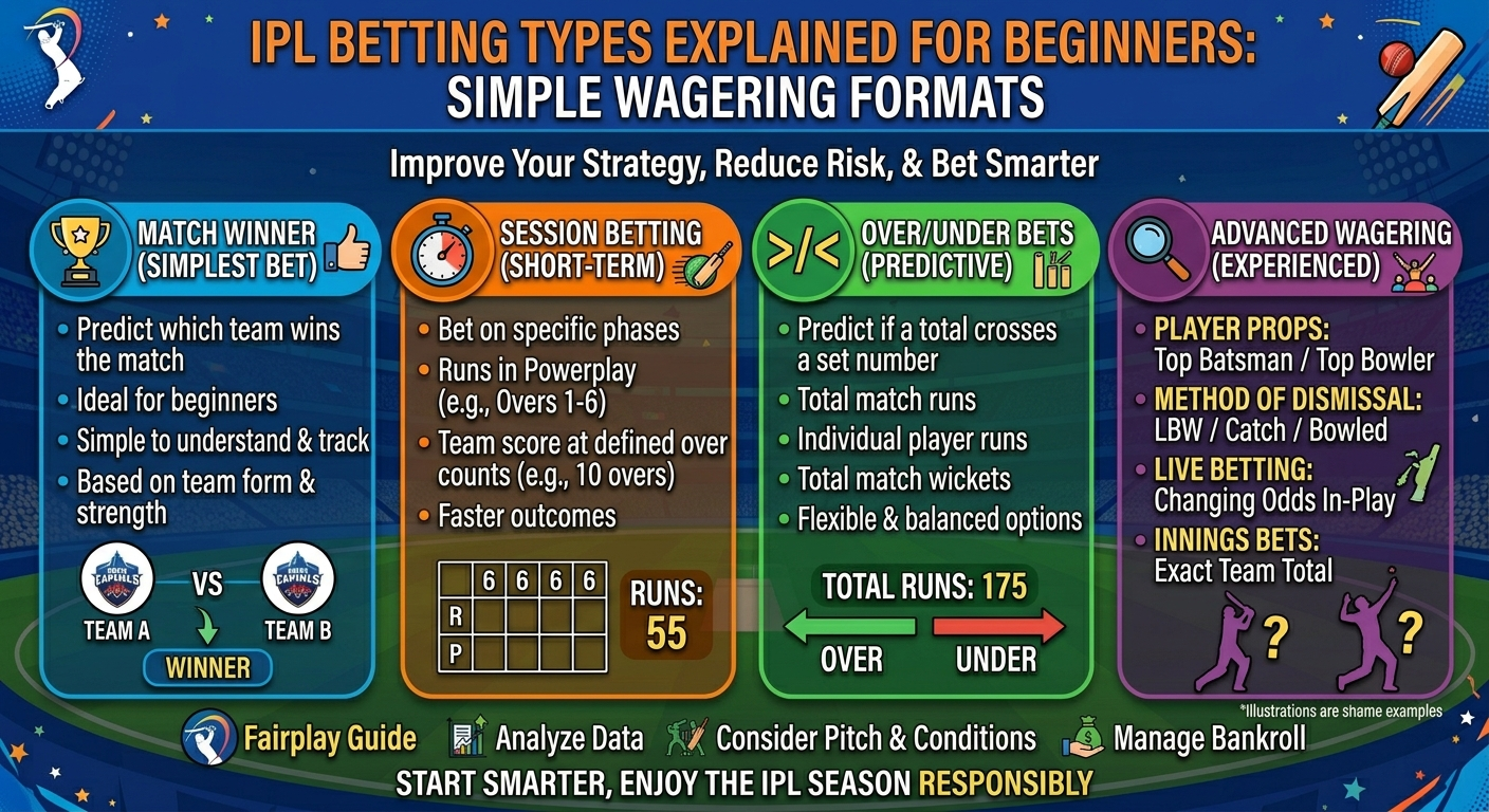 IPL Bet Types Explained for Beginners