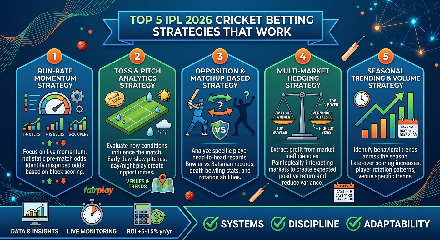 Top IPL 2026 Cricket Betting Strategies That Work