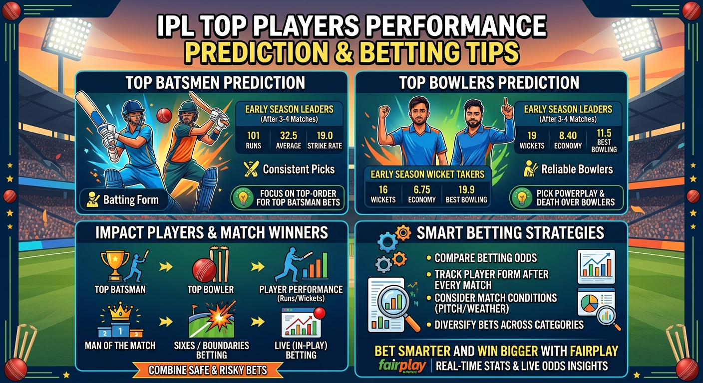 IPL Top Players Performance Prediction: Best Players to Bet On This Season